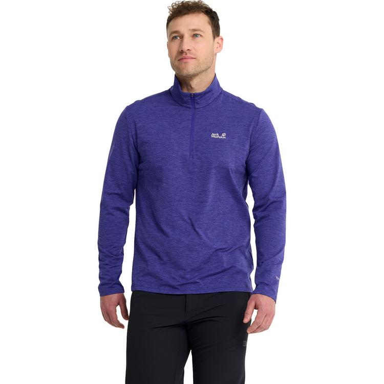 Jack Wolfskin Jack Wolfskin TRAIL HZ M Funktionsshirt Herren - glow ink - 0 | SportScheck