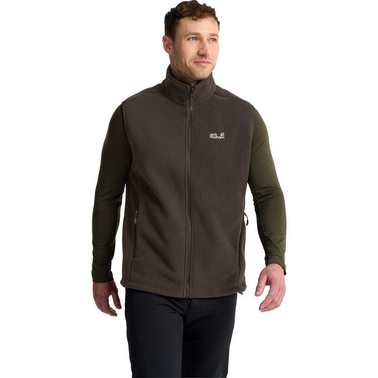 Jack Wolfskin Jack Wolfskin TAUNUS 300 VEST M Fleeceweste Herren - peat - 0 | SportScheck