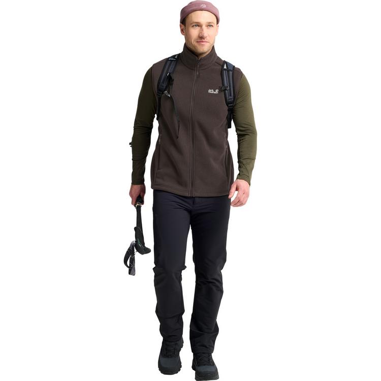 Jack Wolfskin Jack Wolfskin TAUNUS 300 VEST M Fleeceweste Herren - peat - 2 | SportScheck
