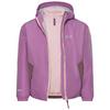 Jack Wolfskin ICELAND 3IN1 JKT K Fleecejacke Kinder - vivid orchid