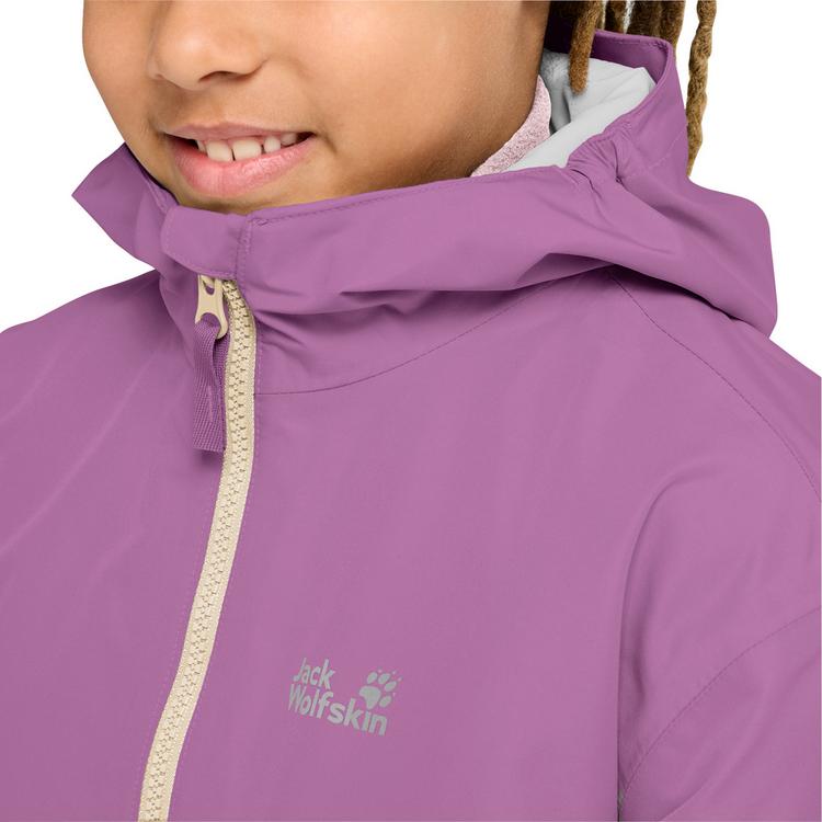 Jack Wolfskin Jack Wolfskin ICELAND 3IN1 JKT K Fleecejacke Kinder - vivid orchid - 4 | SportScheck