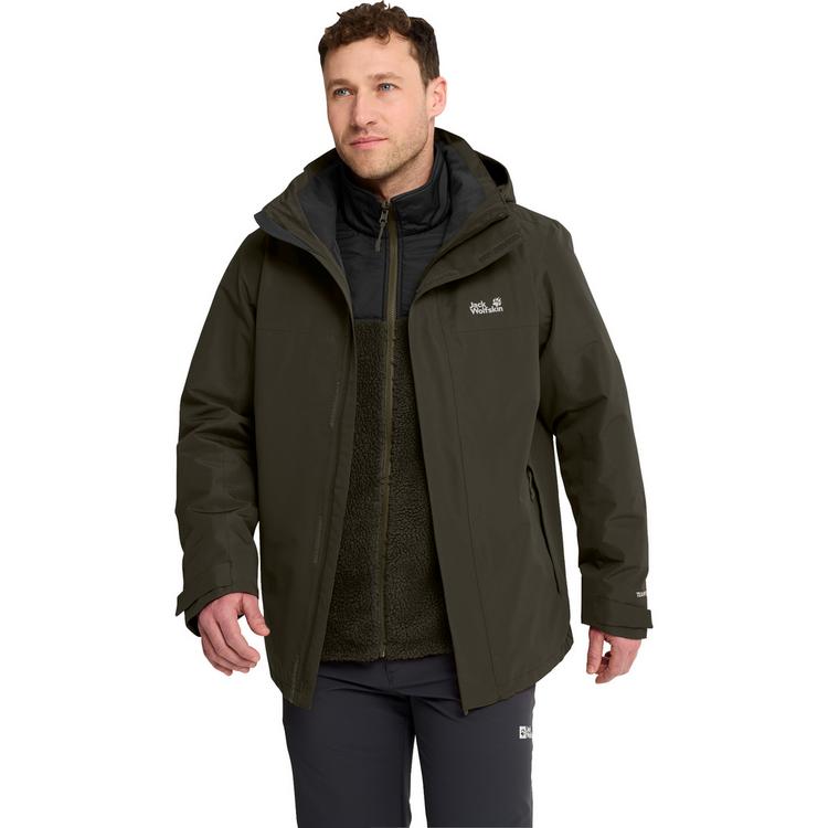 Jack Wolfskin Jack Wolfskin STONELITE 3IN1 JKT M Funktionsjacke Herren - obsidian moss - 0 | SportScheck