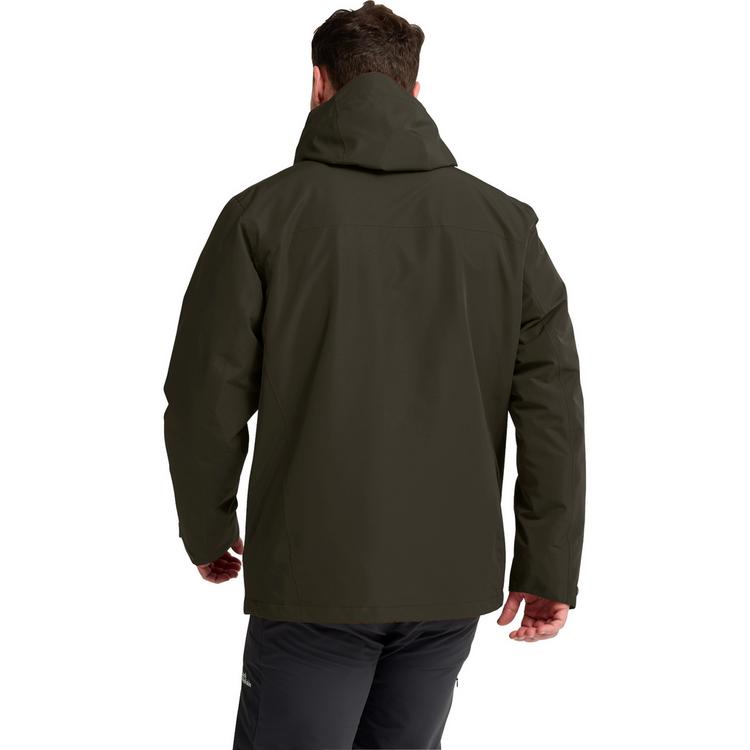 Jack Wolfskin Jack Wolfskin STONELITE 3IN1 JKT M Funktionsjacke Herren - obsidian moss - 1 | SportScheck