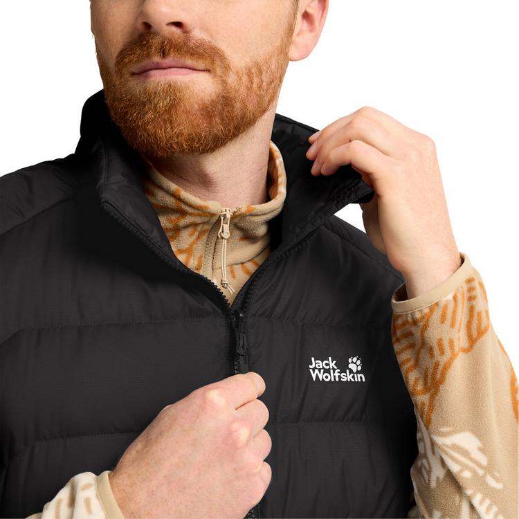 Jack Wolfskin Jack Wolfskin WILD PASS DOWN VEST M RDS Daunenweste Herren - black - 0 | SportScheck