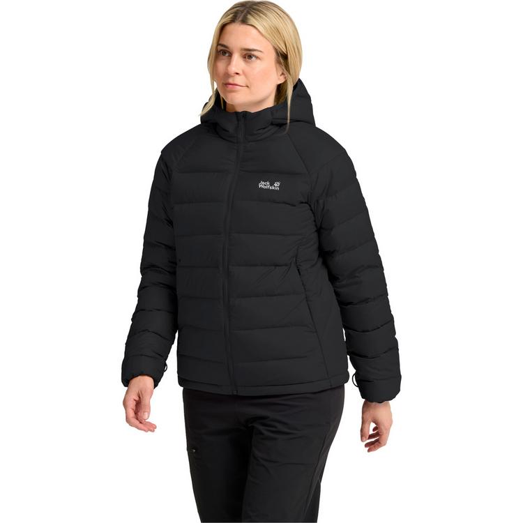 Jack Wolfskin Jack Wolfskin WILD PASS DOWN HOODY W RDS Daunenjacke Damen - black - 0 | SportScheck