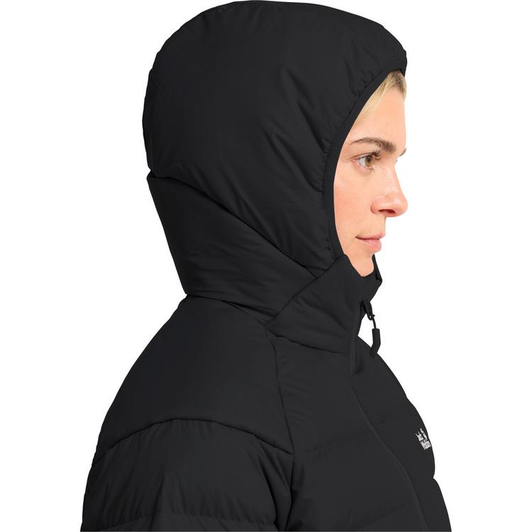Jack Wolfskin Jack Wolfskin WILD PASS DOWN HOODY W RDS Daunenjacke Damen - black - 0 | SportScheck