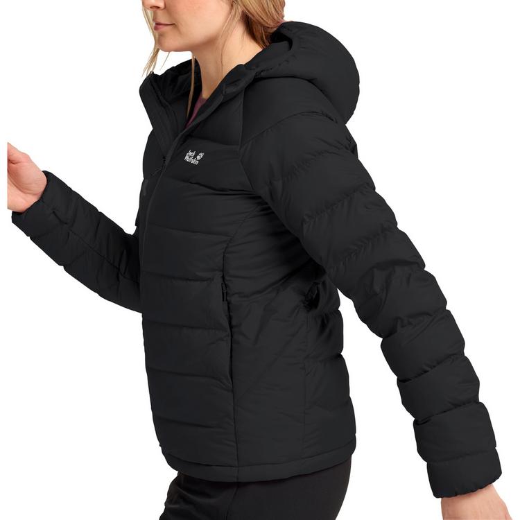 Jack Wolfskin Jack Wolfskin WILD PASS DOWN HOODY W RDS Daunenjacke Damen - black - 2 | SportScheck
