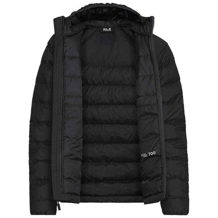 Jack Wolfskin Jack Wolfskin WILD PASS DOWN HOODY W RDS Daunenjacke Damen - black - 3 | SportScheck