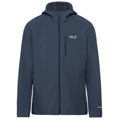 Jack Wolfskin WILD WINDS HOODED JKT M Funktionsjacke Herren