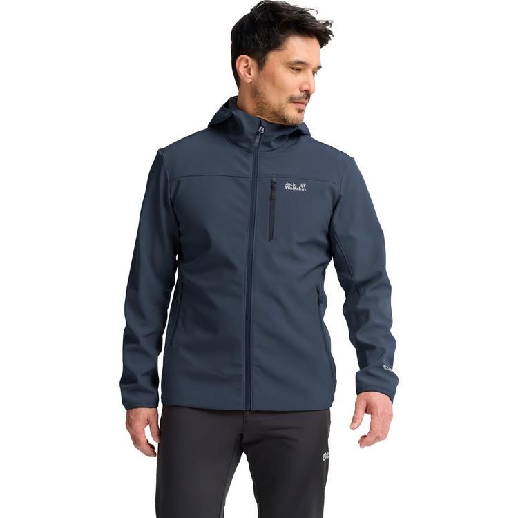 Jack Wolfskin Jack Wolfskin WILD WINDS HOODED JKT M Funktionsjacke Herren - midnight sky - 0 | SportScheck
