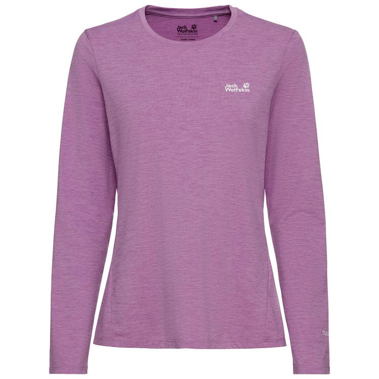 Jack Wolfskin Jack Wolfskin TRAIL LS W Funktionsshirt Damen - vivid orchid - 0 | SportScheck