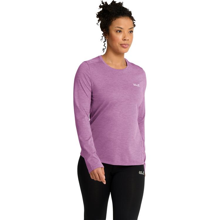 Jack Wolfskin Jack Wolfskin TRAIL LS W Funktionsshirt Damen - vivid orchid - 0 | SportScheck