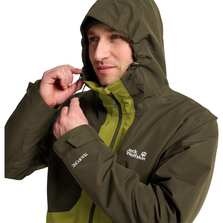 Jack Wolfskin Jack Wolfskin STONETRAIL 3IN1 JKT M Funktionsjacke Herren - khaki green - 1 | SportScheck