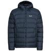 Jack Wolfskin WILD PASS DOWN HOODY M RDS Daunenjacke Herren - midnight sky