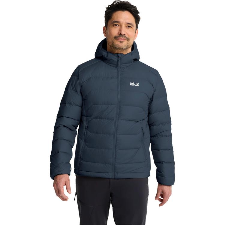 Jack Wolfskin Jack Wolfskin WILD PASS DOWN HOODY M RDS Daunenjacke Herren - midnight sky - 0 | SportScheck