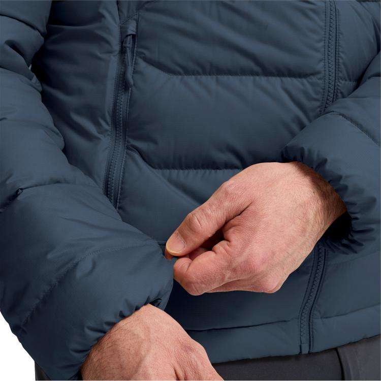 Jack Wolfskin Jack Wolfskin WILD PASS DOWN HOODY M RDS Daunenjacke Herren - midnight sky - 0 | SportScheck