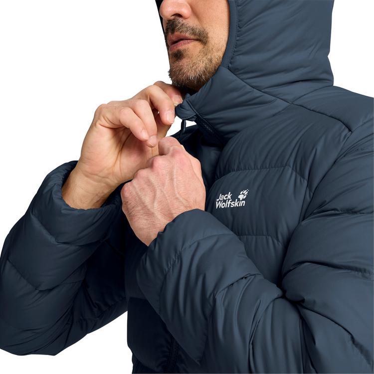 Jack Wolfskin Jack Wolfskin WILD PASS DOWN HOODY M RDS Daunenjacke Herren - midnight sky - 1 | SportScheck