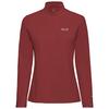 Jack Wolfskin TRAIL HZ W Funktionsshirt Damen - merlot