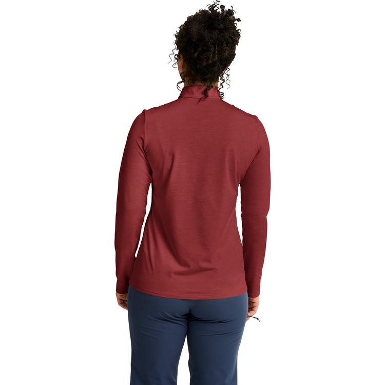Jack Wolfskin Jack Wolfskin TRAIL HZ W Funktionsshirt Damen - merlot - 1 | SportScheck