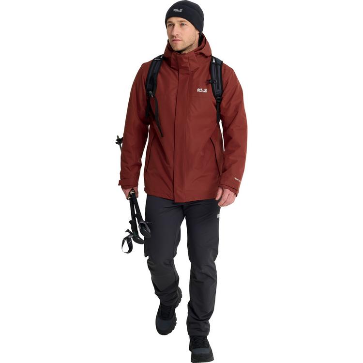 Jack Wolfskin Jack Wolfskin STONELITE 3IN1 JKT M Funktionsjacke Herren - merlot - 2 | SportScheck