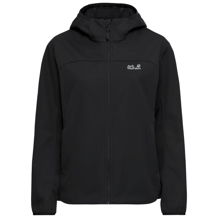 Jack Wolfskin Jack Wolfskin WINDHAIN 2 HOODY W Funktionsjacke Damen - black - 0 | SportScheck