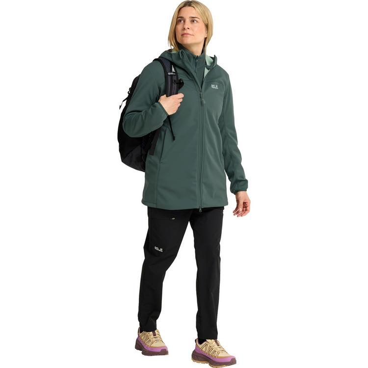 Jack Wolfskin Jack Wolfskin WINDHAIN 2 COAT W Funktionsmantel Damen - sago palm - 2 | SportScheck