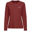Jack Wolfskin TRAIL LS W Funktionsshirt Damen - merlot