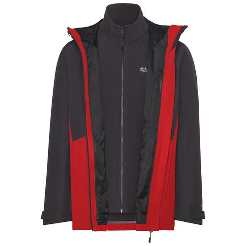 Jack Wolfskin STONETRAIL 3IN1 JKT M Funktionsjacke Herren