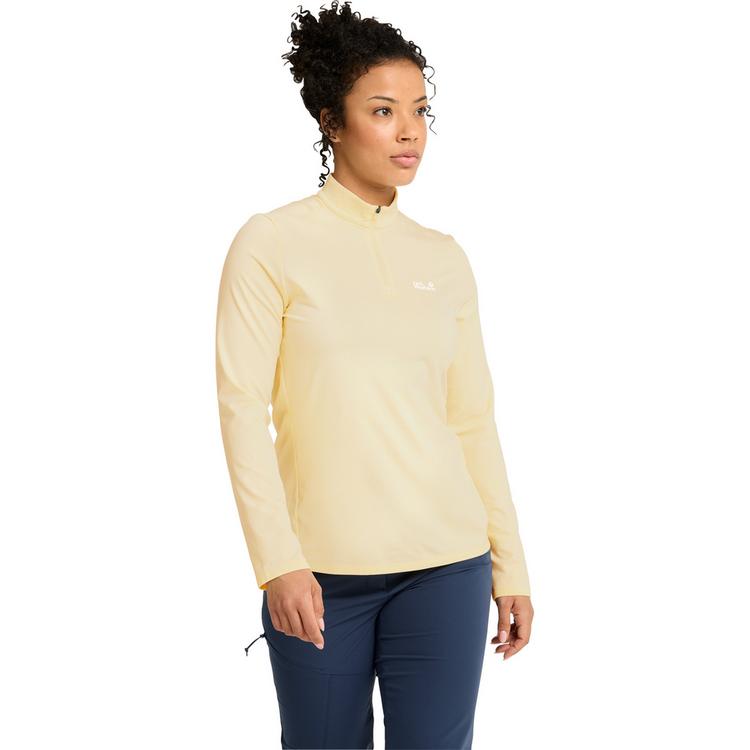 Jack Wolfskin Jack Wolfskin TRAIL HZ W Funktionsshirt Damen - vanilla cream - 0 | SportScheck