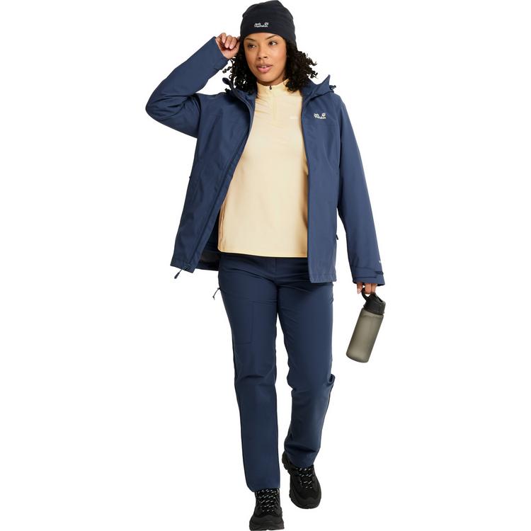 Jack Wolfskin Jack Wolfskin TRAIL HZ W Funktionsshirt Damen - vanilla cream - 2 | SportScheck
