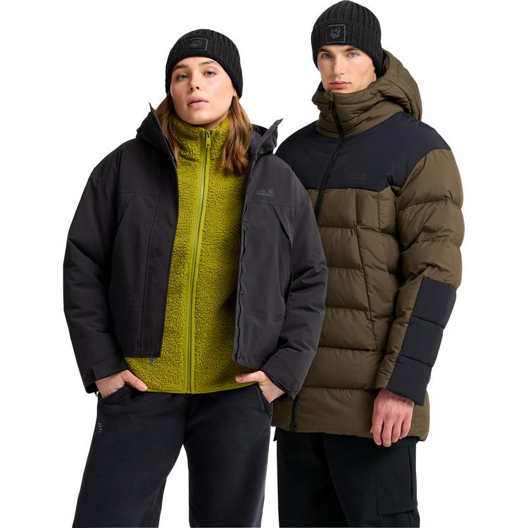 Jack Wolfskin Jack Wolfskin BADGE PAW BEANIE Stirnband - black - 0 | SportScheck