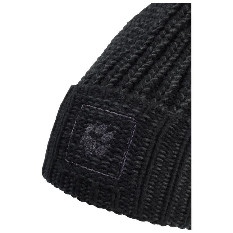 Jack Wolfskin Jack Wolfskin BADGE PAW BEANIE Stirnband - black - 0 | SportScheck