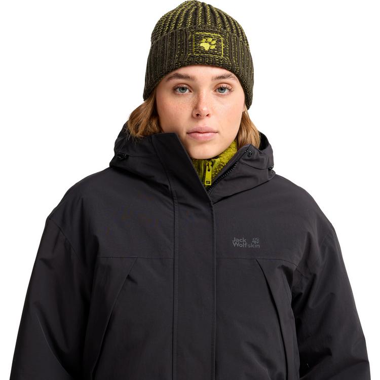 Jack Wolfskin Jack Wolfskin BADGE PAW BEANIE Stirnband - obsidian moss - 2 | SportScheck