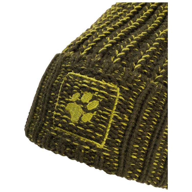Jack Wolfskin Jack Wolfskin BADGE PAW BEANIE Stirnband - obsidian moss - 0 | SportScheck