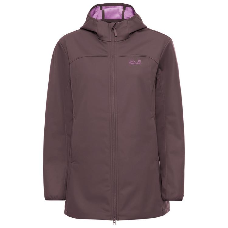 Jack Wolfskin Jack Wolfskin WINDHAIN 2 COAT W Funktionsmantel Damen - sheer plum - 0 | SportScheck