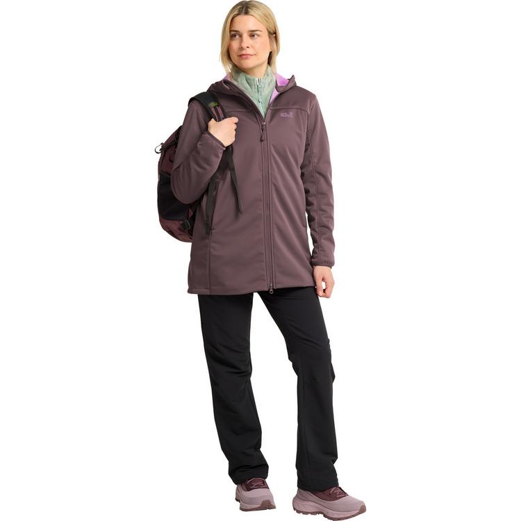 Jack Wolfskin Jack Wolfskin WINDHAIN 2 COAT W Funktionsmantel Damen - sheer plum - 2 | SportScheck
