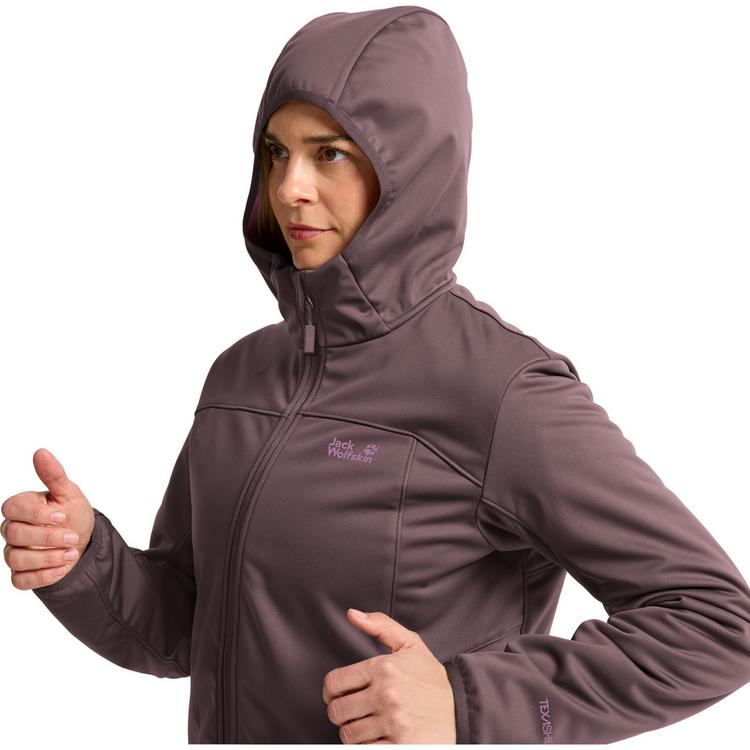 Jack Wolfskin Jack Wolfskin WINDHAIN 2 COAT W Funktionsmantel Damen - sheer plum - 2 | SportScheck