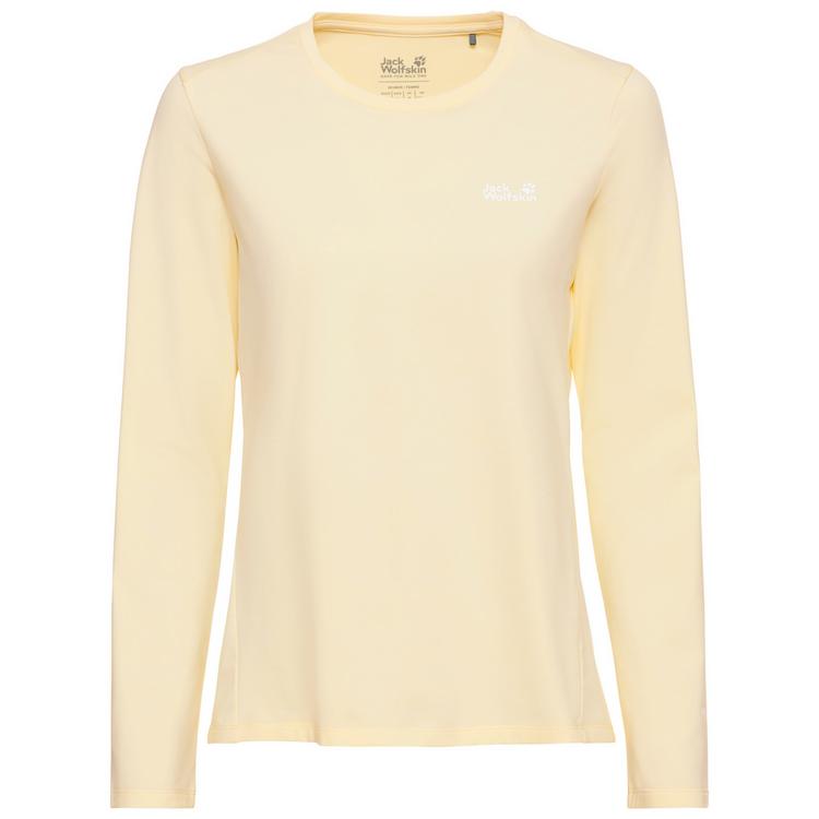 Jack Wolfskin Jack Wolfskin TRAIL LS W Funktionsshirt Damen - vanilla cream - 0 | SportScheck