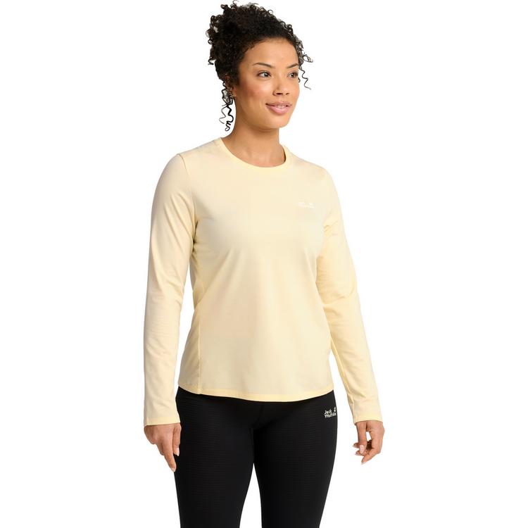 Jack Wolfskin Jack Wolfskin TRAIL LS W Funktionsshirt Damen - vanilla cream - 0 | SportScheck