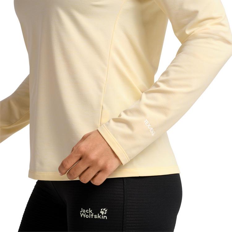 Jack Wolfskin Jack Wolfskin TRAIL LS W Funktionsshirt Damen - vanilla cream - 0 | SportScheck