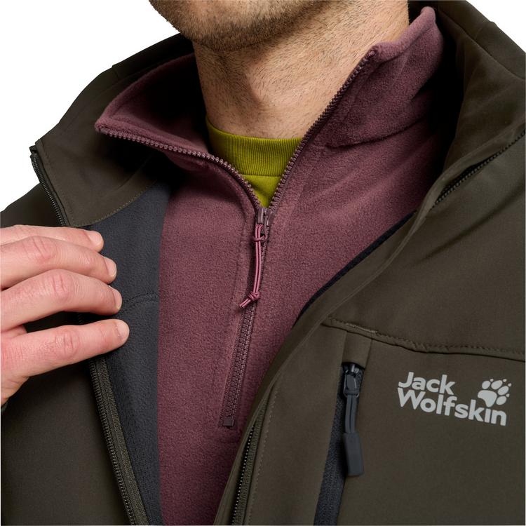 Jack Wolfskin Jack Wolfskin WILD WINDS JKT M Outdoorjacke Herren - obsidian moss - 2 | SportScheck