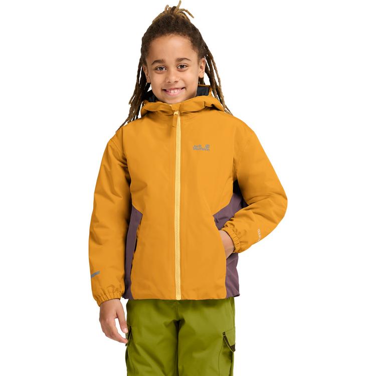 Jack Wolfskin Jack Wolfskin ICELAND 3IN1 JKT K Fleecejacke Kinder - burly yellow JW - 2 | SportScheck