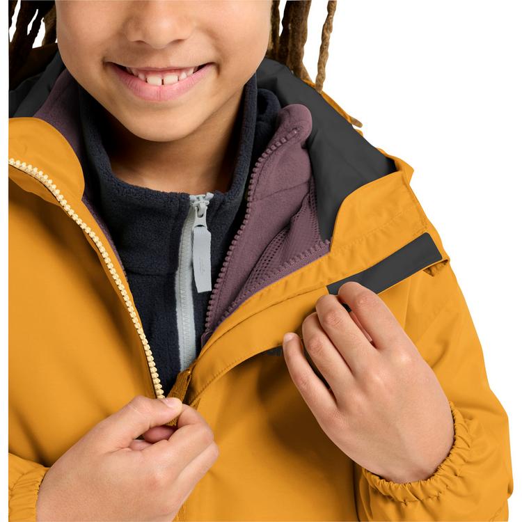 Jack Wolfskin Jack Wolfskin ICELAND 3IN1 JKT K Fleecejacke Kinder - burly yellow JW - 1 | SportScheck