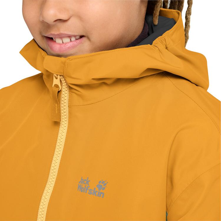 Jack Wolfskin Jack Wolfskin ICELAND 3IN1 JKT K Fleecejacke Kinder - burly yellow JW - 4 | SportScheck
