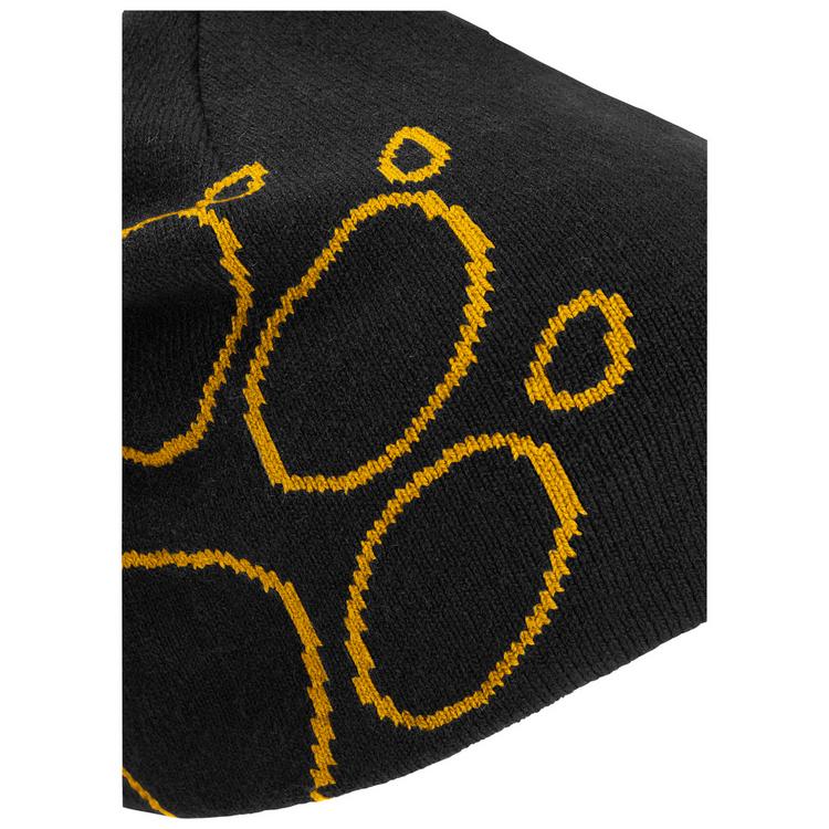 Jack Wolfskin Jack Wolfskin PAW BEANIE Stirnband - black / burly yellow - 0 | SportScheck