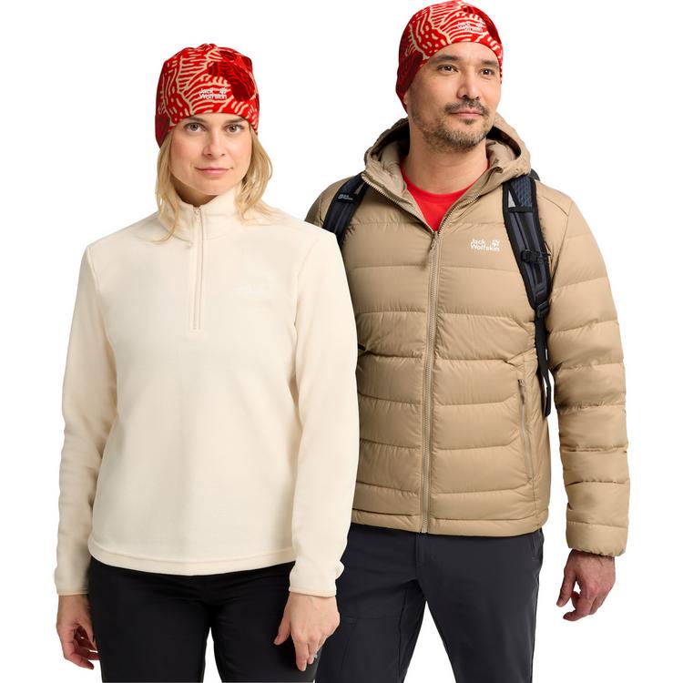Jack Wolfskin Jack Wolfskin REAL STUFF PRINT BEANIE Stirnband - PAW siren red - 0 | SportScheck