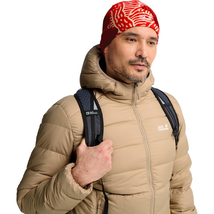 Jack Wolfskin Jack Wolfskin REAL STUFF PRINT BEANIE Stirnband - PAW siren red - 1 | SportScheck