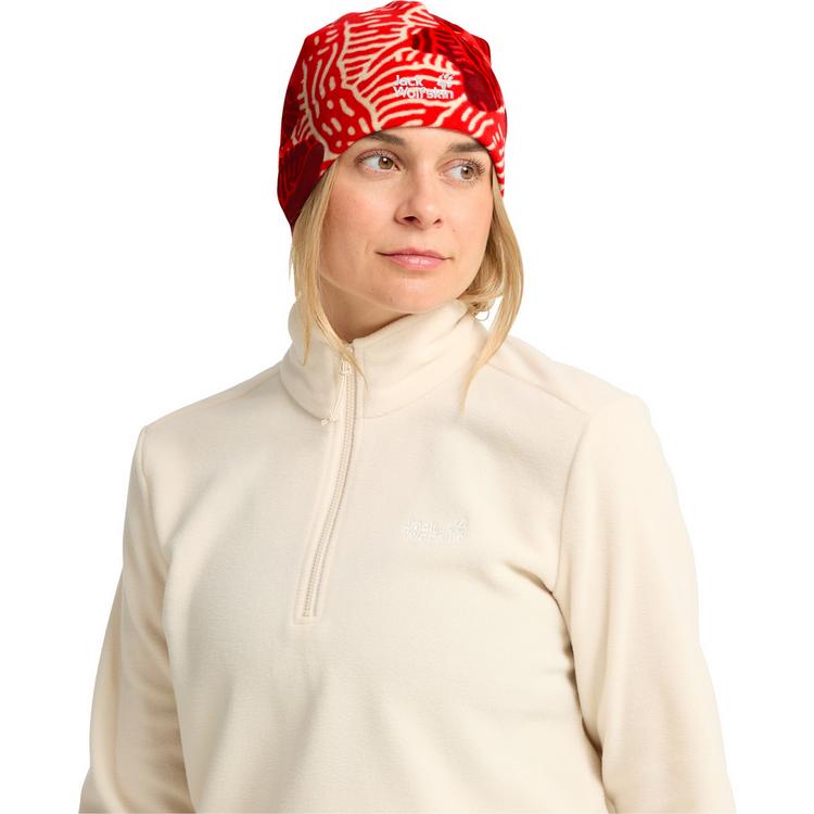 Jack Wolfskin Jack Wolfskin REAL STUFF PRINT BEANIE Stirnband - PAW siren red - 2 | SportScheck