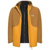 Jack Wolfskin STONETRAIL 3IN1 JKT M Funktionsjacke Herren - burly yellow JW