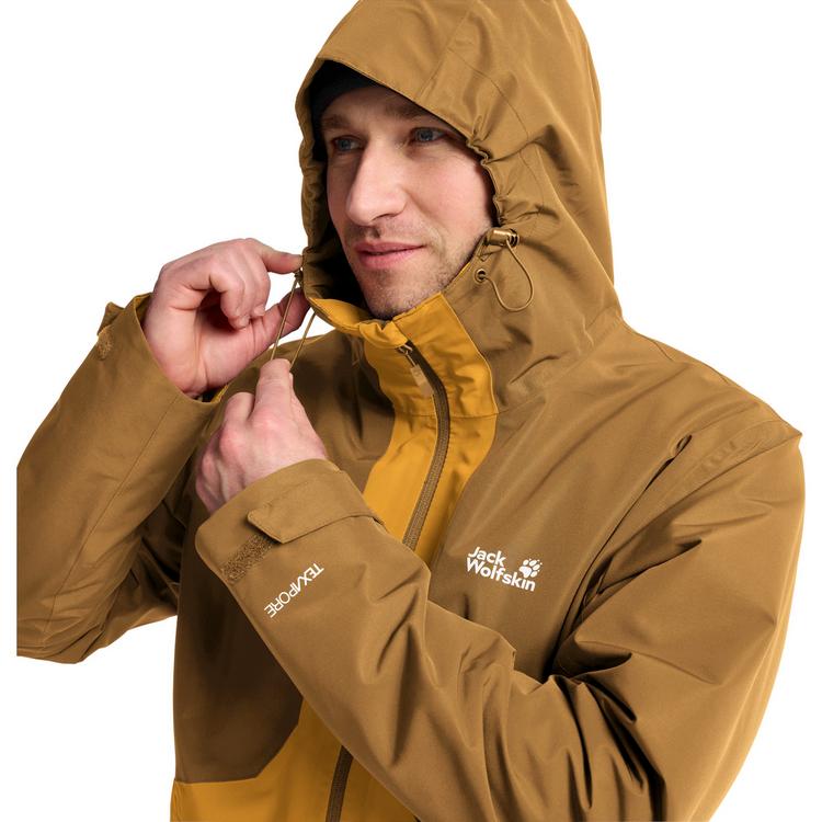 Jack Wolfskin Jack Wolfskin STONETRAIL 3IN1 JKT M Funktionsjacke Herren - burly yellow JW - 1 | SportScheck
